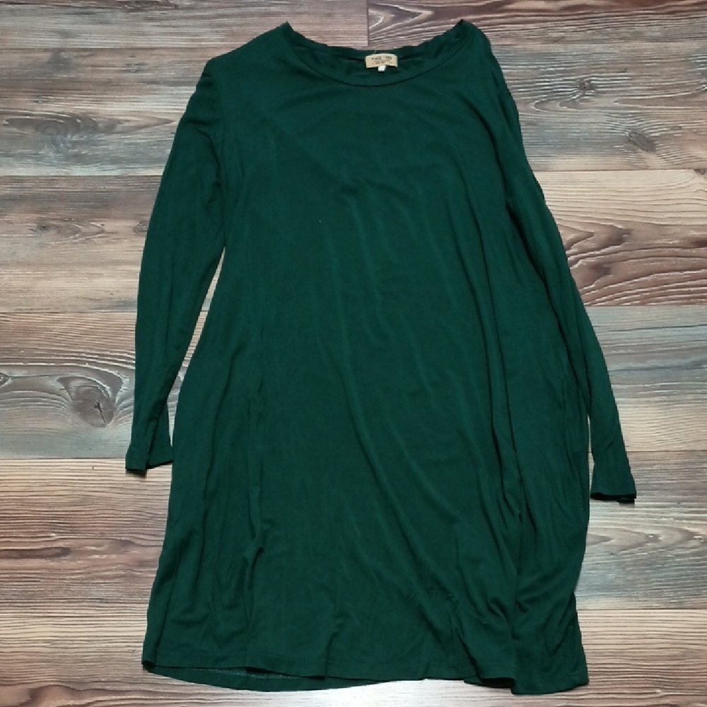 PIKO 1988 Forest Green Apparel Dress. Medium.